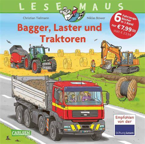 Bagger und Laster als Spielzeug-Deko auf Schokokuchen