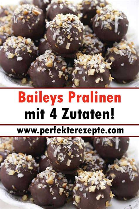 Baileys-Pralinen: Zutatenübersicht und Genussmomente