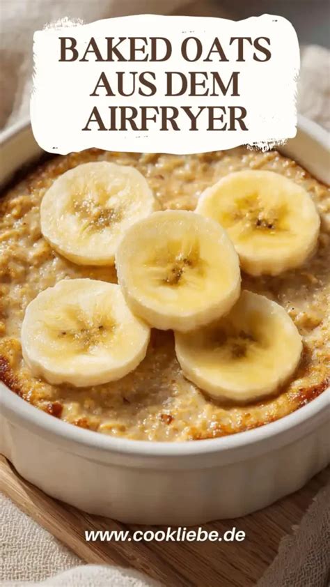Baked Oats frisch aus dem Ofen