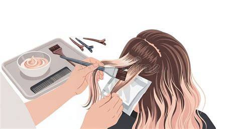 Balayage-Auftragetechnik Illustration
