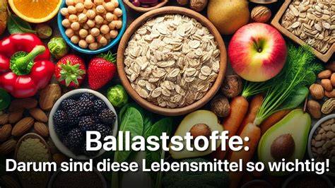 Ballaststoffreiche Ernährung: Grafische Übersicht