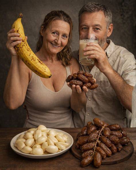 Banane und Datteln als natürliche Energielieferanten