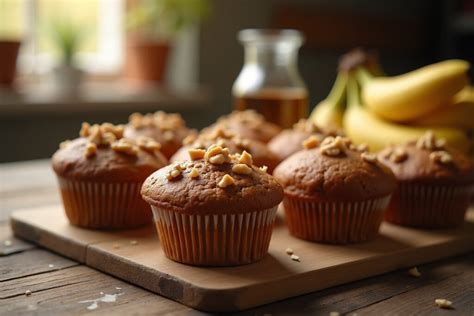Bananenbrot Deluxe und Muffins