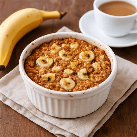 Bananenbrot frisch aus dem Ofen mit Banane als Topping