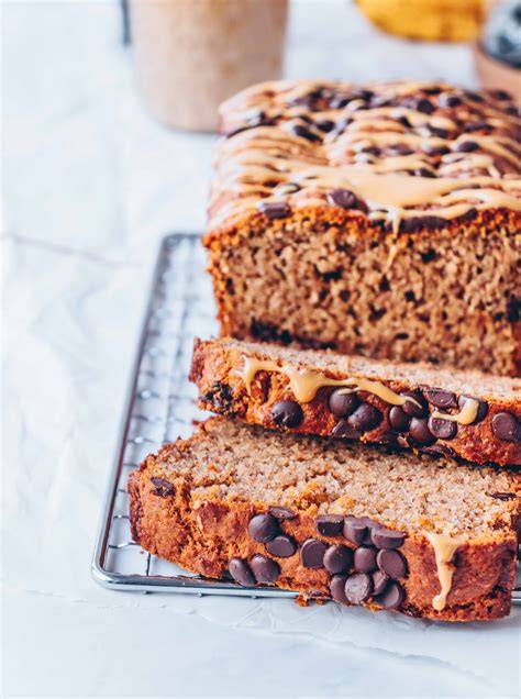 Bananenbrot mit Toppings: Nüsse, Schokodrops, Beeren
