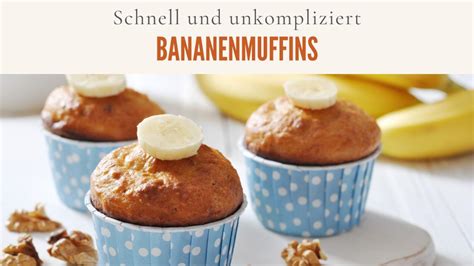 Bananenmuffins einzeln in einer Silikon-Mini-Muffinform