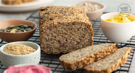 Basiszutaten für glutenfreies Saatenbrot