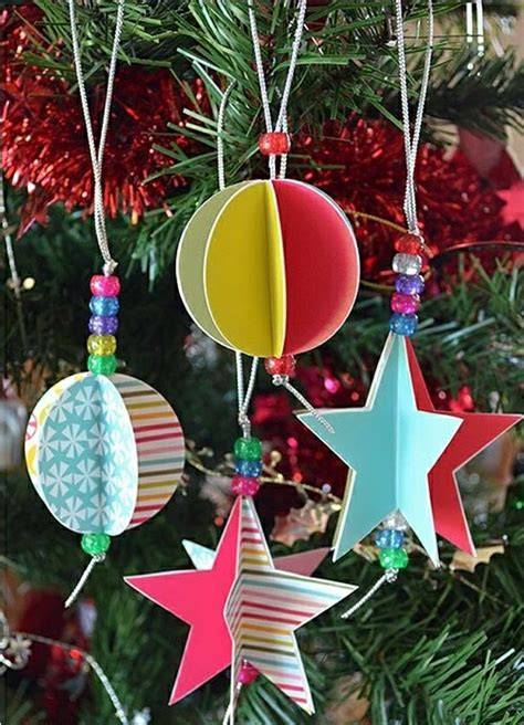 Bastelideen für Weihnachtsbaumschmuck
