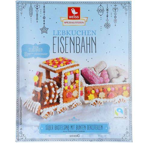 Bastelspaß mit Lebkuchen Eisenbahn