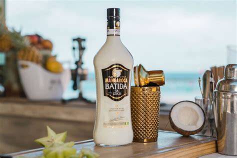 Batida De Coco Flasche und Pralinen