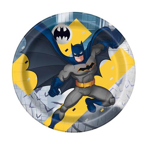Batman Party Kekse Teller mit Motiv