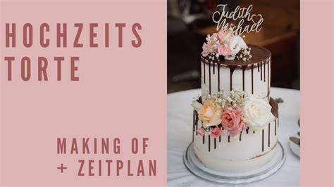 Bau und Planung einer Hochzeitstorte: Etagen, Design, Zeitplan