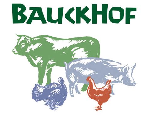 Bauckhof Logo und Darstellung regionaler Haferfelder