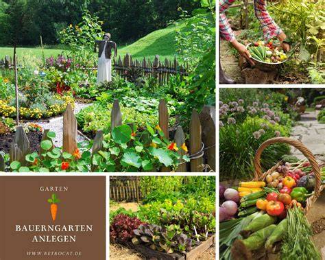 Bauerngarten und Kräuteranbau auf dem Goldhelm Hof
