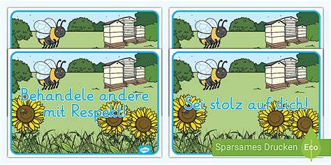 Bauernhof-Motiv mit Bienen und typischer Marschlandschaft