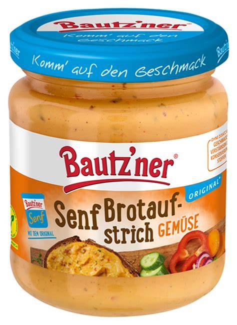Bautzner Senf-Packungsvielfalt