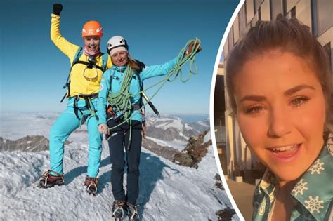 Beatrice Egli beim Training für die Matterhorn-Besteigung
