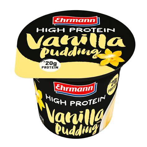 Becher Ehrmann High Protein Pudding Vanille