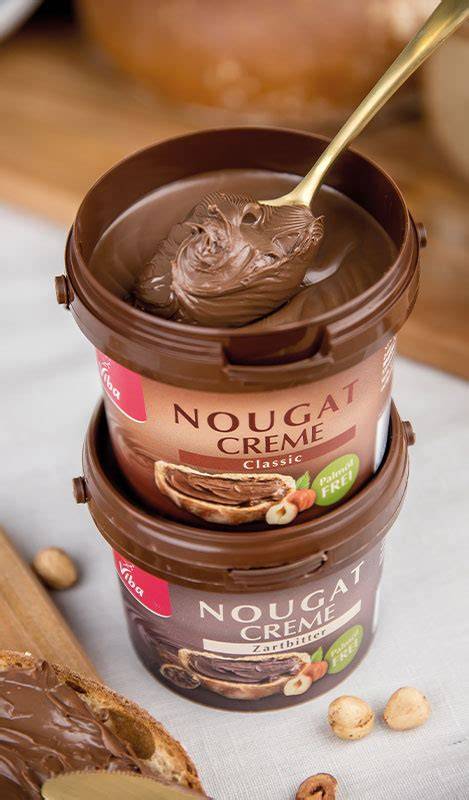 Becher mit Viba Nougat Creme - verschiedene Sorten