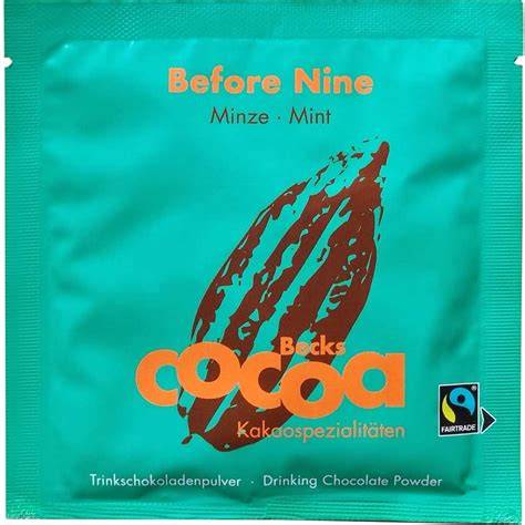 Becks Cocoa Dosendesign und Banderolen aus Papier, plastikfreies Verpackungsprinzip