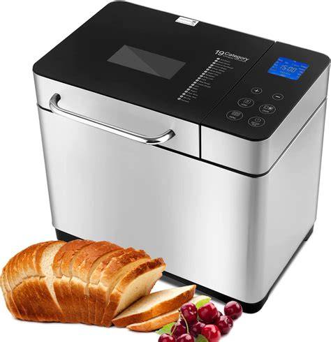 Bedienelemente und Marmeladen-Programm am Brotbackautomaten