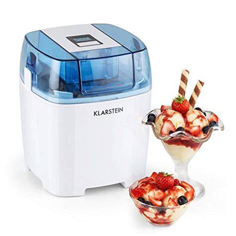 Bedienfeld und Display der Klarstein Creamberry Eismaschine