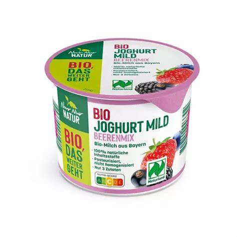 Beerenmix TK-Packung und Joghurt