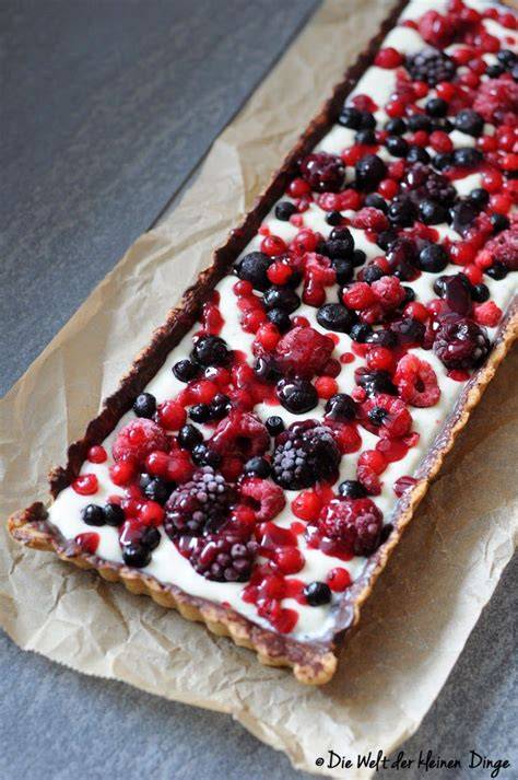 Beerentarte mit Mascarponecreme