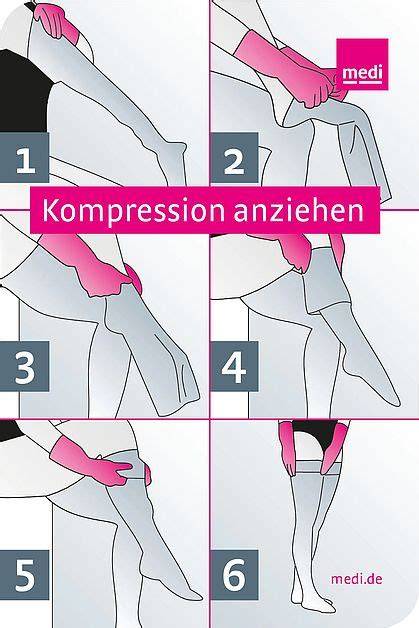 Behandlung von Beinschwäche: Kompressionsstrümpfe und physiotherapeutische Maßnahmen