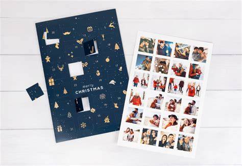 Beispiel: Adventskalender mit eigenem Foto