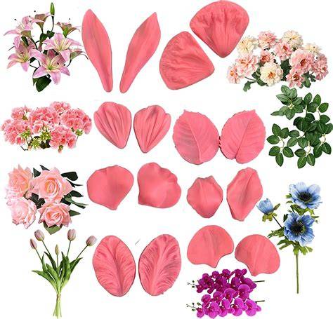 Beispiel Zuckerblumen und Fondant‑Werkzeuge