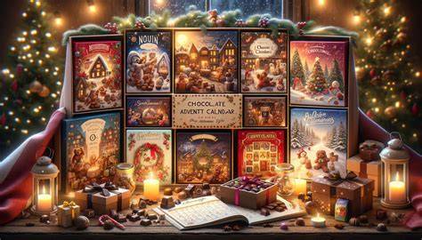 Beispiel für einen personalisierten Schoko-Adventskalender mit Fotodruck auf den Türchen