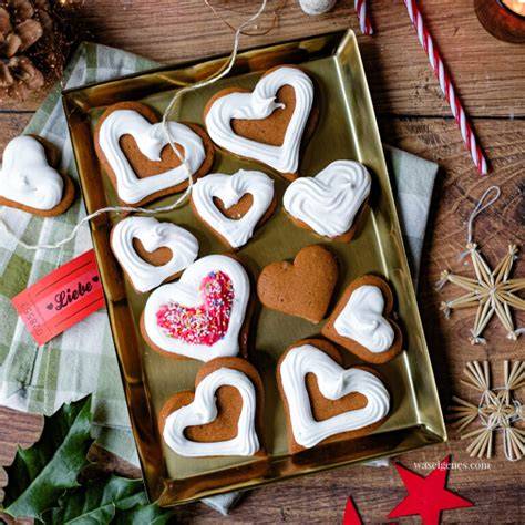 Beispiel von personalisierten Lebkuchenherzen mit Zuckerguss