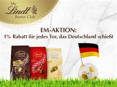 Beispiel-Angebot: Lindt Aktion im Supermarktprospekt
