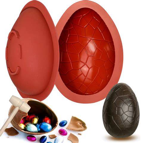 Beispiele: Silikon-Osterformen und 3D-Eierform 