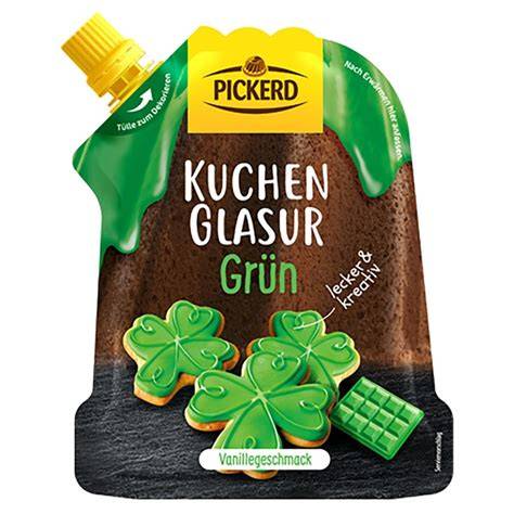 Beispiele für verzierte Backwaren mit Pickerd Glasur