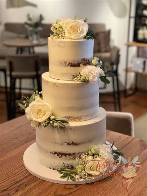 Beispielhafte Hochzeitstorte für große Gesellschaft