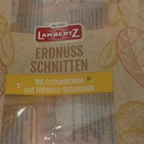 Beispielhafte Zutatenliste einer Lambertz Lebkuchenform