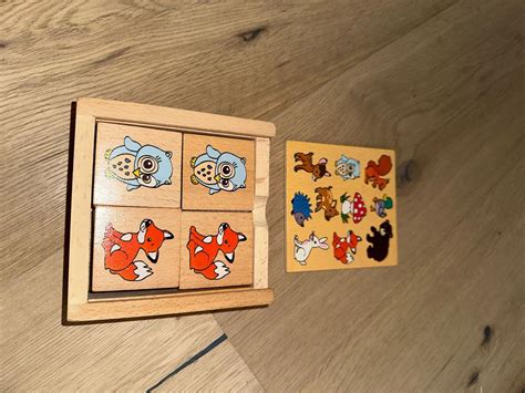 Beispielseite eines Creck-Sammelalbums mit Tiermotiven