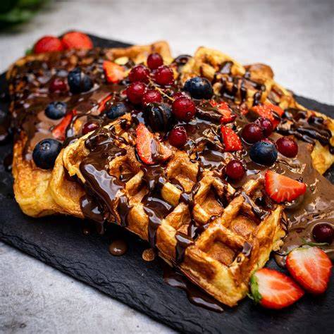 Belegte Waffeln herzhaft und süß