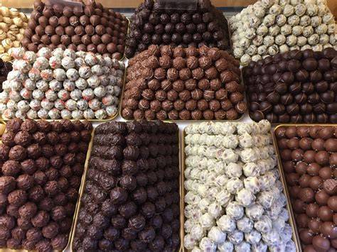 Belgische Trüffel- und Pralinenvielfalt