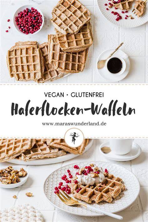 Belgische Waffeln mit Haferflocken als Brunch-Buffet-Hingucker