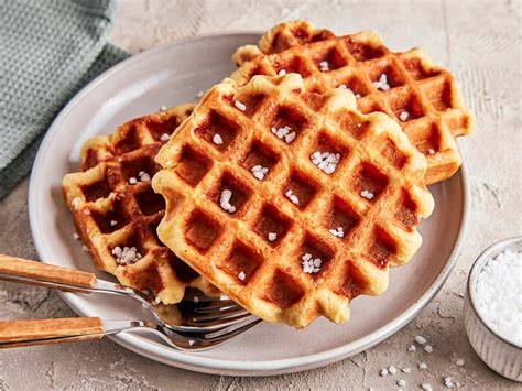 Belgische Waffeln mit Hagelzucker