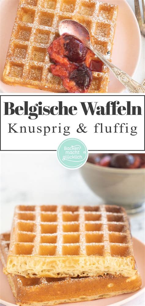 Belgische und klassische Waffeln: knusprig vs. fluffig - Infografik