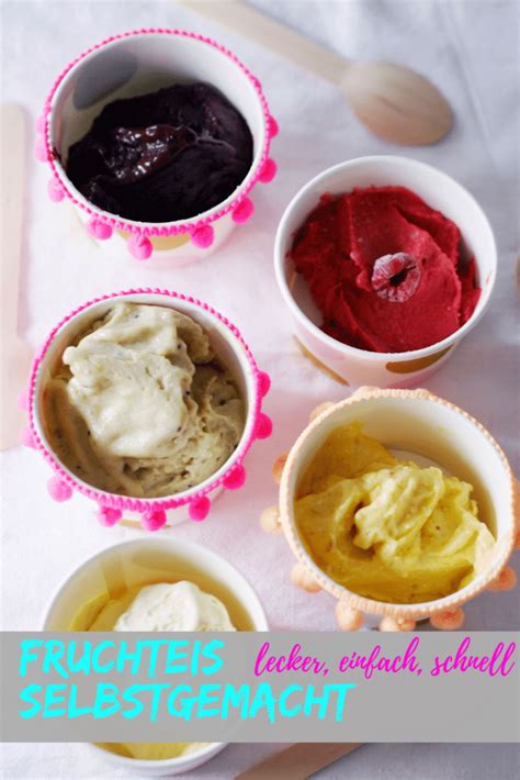 Beliebte Eisrezepte selbstgemacht, Sortenübersicht