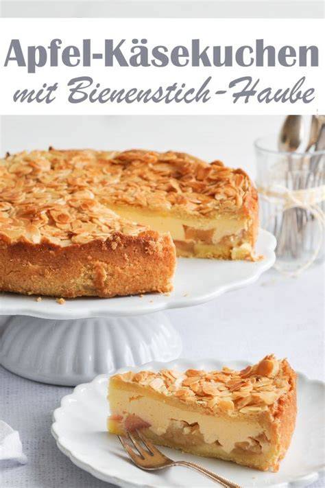 Beliebte Kuchensorten: Apfelkuchen, Käsekuchen, Bienenstich
