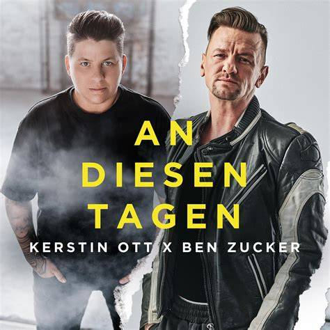 Ben Zucker und Kerstin Ott bei der Aufnahme von „An diesen Tagen“