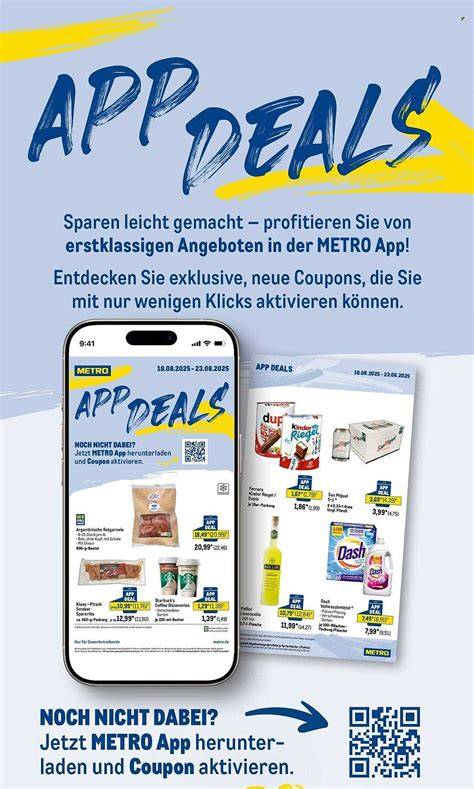 Benachrichtigung über neue Angebote in einer App