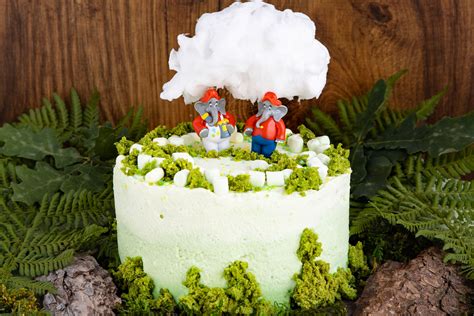 Benjamin Blümchen Motivtorte und Sammelfigur