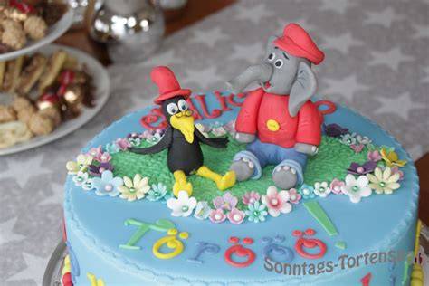 Benjamin Blümchen Torte Motiv-Ideen und Dekoration